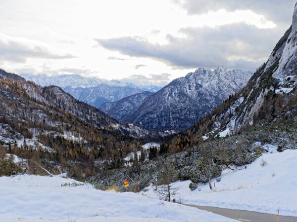 Winter am Vršičpass