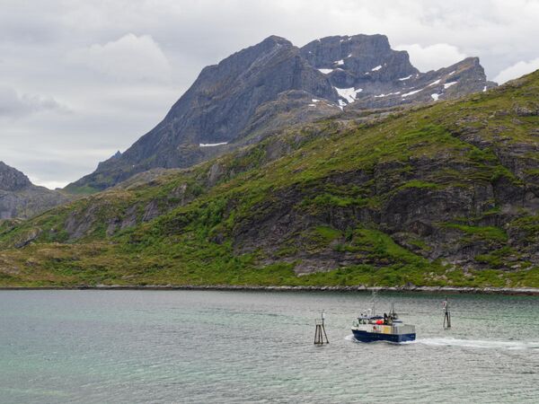 Auf dem Weg über die A10 bis nach Å i Lofoten