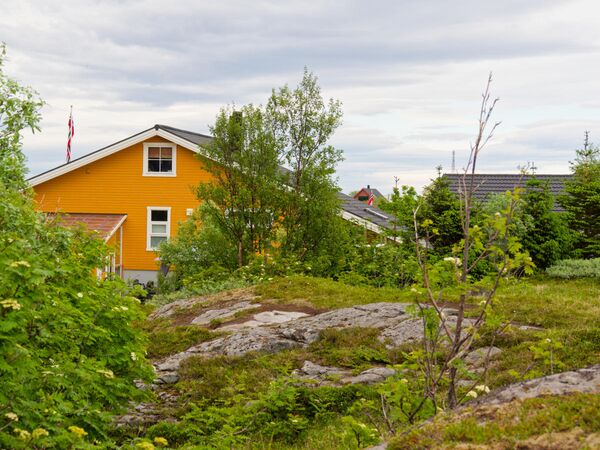Das letzte Haus von Å i Lofoten
