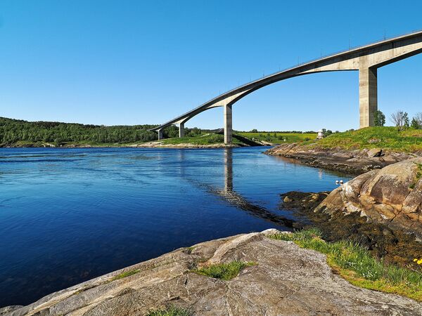 Brücke über den Saltstraumen