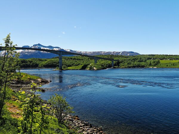 Brücke über den Saltstraumen