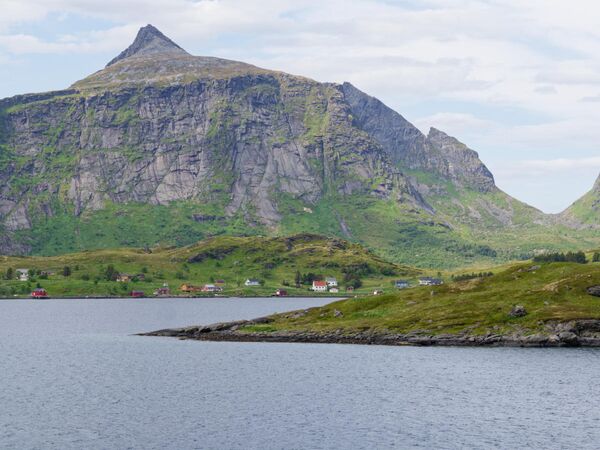 Auf dem Weg über die A10 bis nach Å i Lofoten