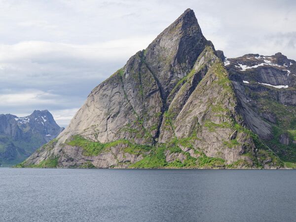 Am Ende der Straße bei Å i Lofoten