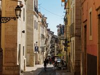 In der Oberstadt von Lissabon